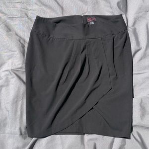 Black pencil skirt